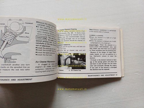Kawasaki Z 1000 MKII 1979 manuale uso manutenzione libretto originale …
