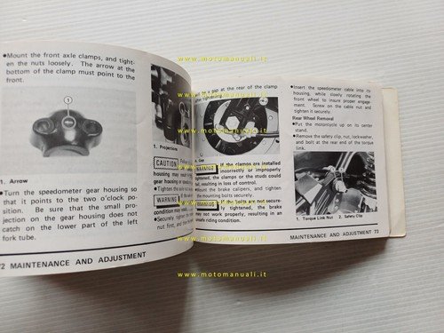 Kawasaki Z 1000 MKII 1979 manuale uso manutenzione libretto originale …