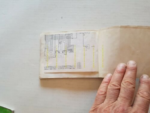 Kawasaki Z 1100 1980 manuale uso manutenzione originale inglese owner's …