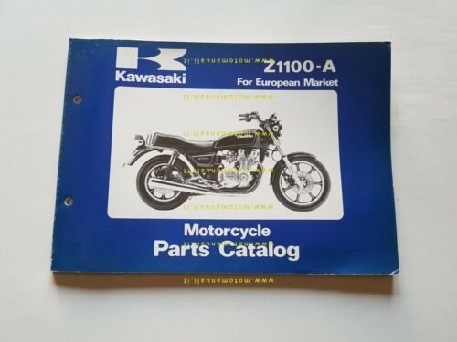 Kawasaki Z 1100 A1-A2 1981 catalogo ricambi originale spare parts …