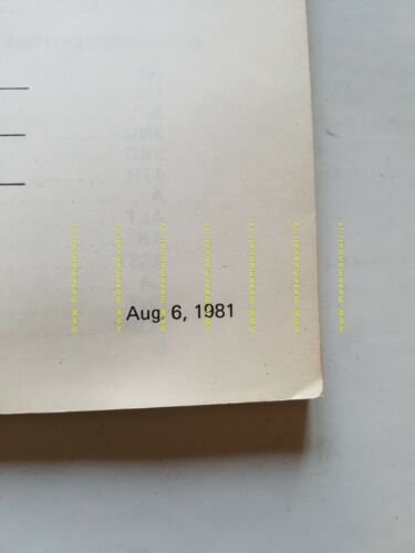 Kawasaki Z 1100 A1-A2 1981 catalogo ricambi originale spare parts …