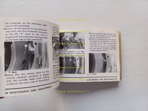 Kawasaki Z 1300 1979 manuale uso manutenzione libretto originale inglese