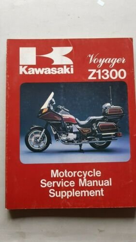 Kawasaki Z 1300 Vojager 1983-84 varianti manuale officina originale shop …