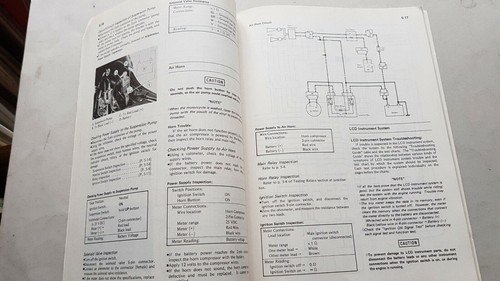 Kawasaki Z 1300 Vojager 1983-84 varianti manuale officina originale shop …