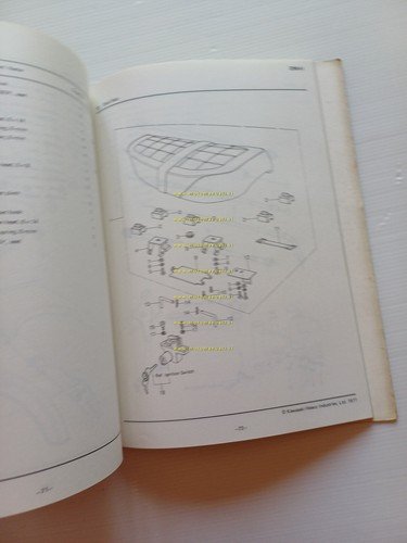 Kawasaki Z 200 A1 1977 catalogo ricambi originale