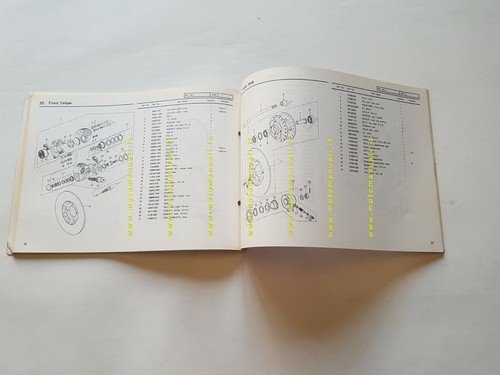 Kawasaki Z 200 A1-A2 1978 catalogo ricambi originale spare parts …