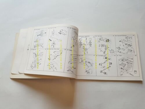 Kawasaki Z 200 A1-A2 1978 catalogo ricambi originale spare parts …