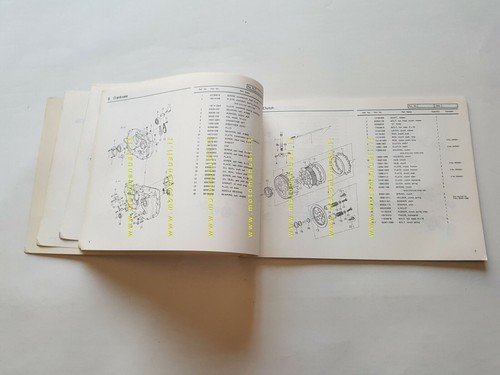 Kawasaki Z 200 A1-A2 1978 catalogo ricambi originale spare parts …