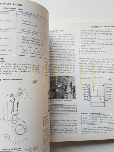 Kawasaki Z 250-KZ 305 1979-81 manuale officina INGLESE originale workshop …
