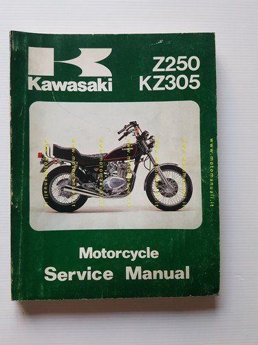 Kawasaki Z 250-KZ 305 1979-81 manuale officina INGLESE originale workshop …