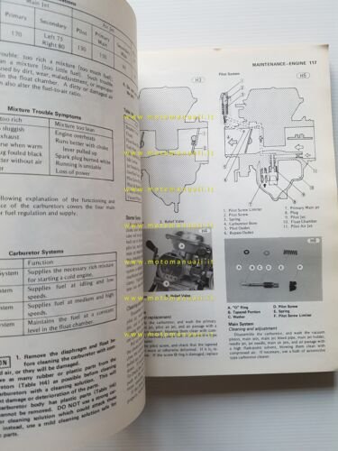 Kawasaki Z 250-KZ 305 1979-83 manuale officina INGLESE originale workshop …