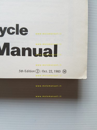 Kawasaki Z 250-KZ 305 1979-83 manuale officina INGLESE originale workshop …