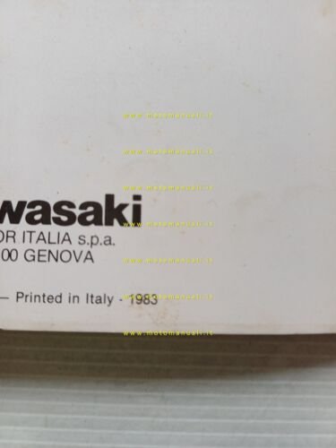 KAWASAKI Z 400- Z 550 - GP Z 550 UNI …