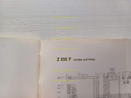 KAWASAKI Z 400- Z 550 - GP Z 550 UNI …