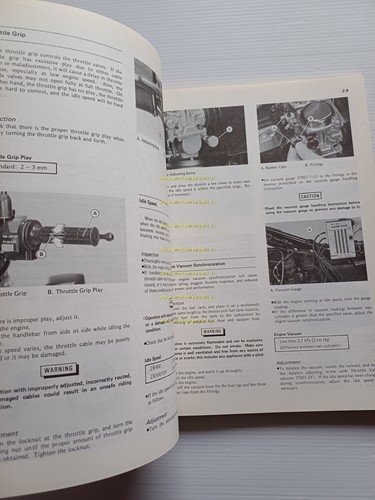 Kawasaki Z 400-500-550 GPZ 400-550 1983-5 SUPPLEMENTO manuale officina originale