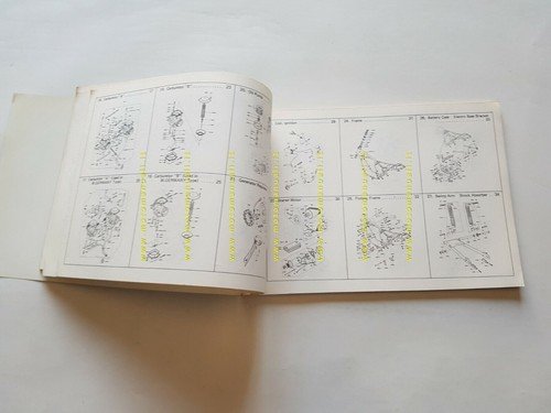 Kawasaki Z 440 A2 1980 catalogo ricambi originale spare parts …