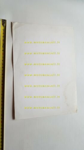 Kawasaki Z 500 1979 depliant ITALIANO originale moto brochure