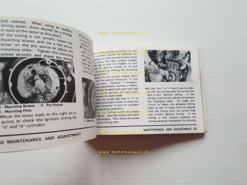 Kawasaki Z 500 1979 manuale uso manutenzione libretto INGLESE originale