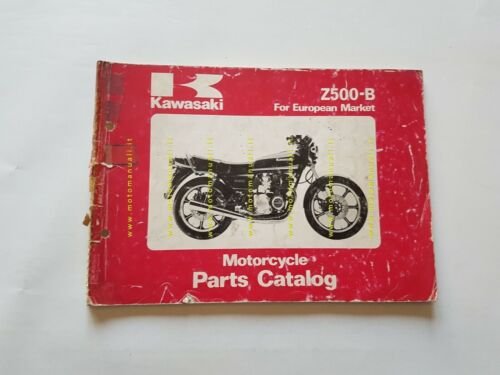 Kawasaki Z 500 B1-B2-B3 1980 catalogo ricambi originale spare parts …