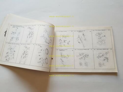 Kawasaki Z 500 B1-B2-B3 1980 catalogo ricambi originale spare parts …