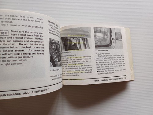 Kawasaki Z 550 GP (D1) 1981-82 manuale uso manutenzione INGLESE …