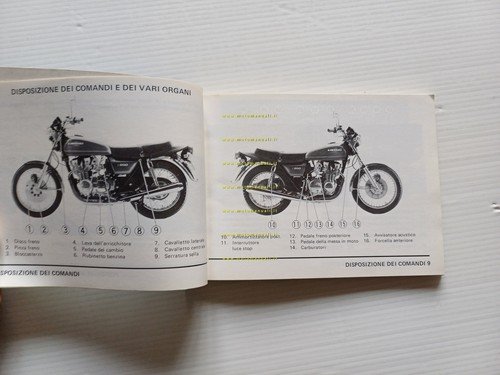 Kawasaki Z 650 B 1977 manuale uso manutenzione libretto italiano …