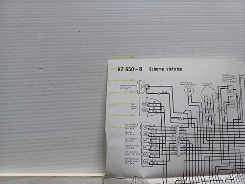 Kawasaki Z 650 B 1977 manuale uso manutenzione libretto italiano …