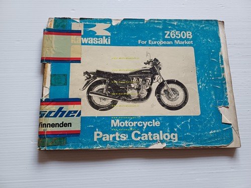 Kawasaki Z 650 B1 - B2 1977-78 catalogo ricambi originale …