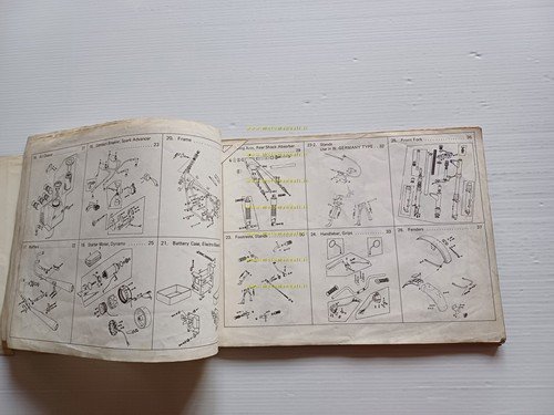 Kawasaki Z 650 B1 - B2 1977-78 catalogo ricambi originale …