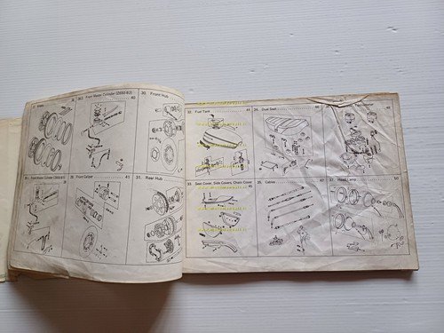 Kawasaki Z 650 B1 - B2 1977-78 catalogo ricambi originale …