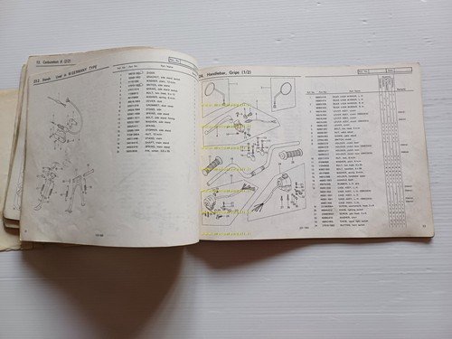 Kawasaki Z 650 B1 - B2 1977-78 catalogo ricambi originale …