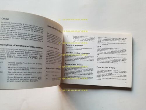 Kawasaki Z 650 F-SR - Z 750 L-GP-LTD 1982 manuale …