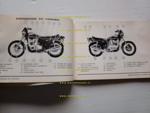 Kawasaki Z 750-B 1976 manuale uso manutenzione italiano originale