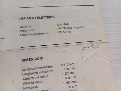 Kawasaki Z 750 GP (GPz) 1982 depliant ITALIANO originale