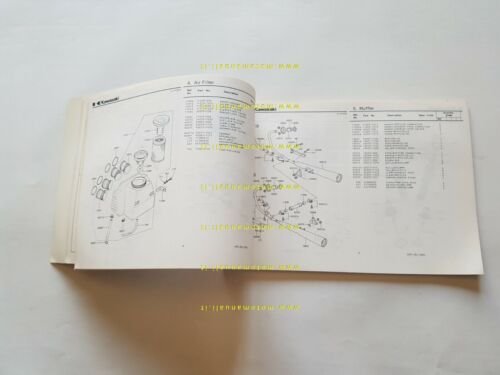 Kawasaki Z 750 H2 1980 catalogo ricambi originale MOTO spare …