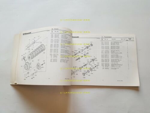 Kawasaki Z 750 H2 1980 catalogo ricambi originale MOTO spare …