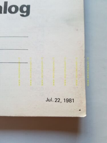 Kawasaki Z 750 H2-H3 1981 catalogo ricambi originale spare parts …