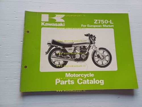 Kawasaki Z 750 L1 1980 catalogo ricambi moto originale spare …