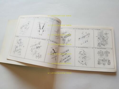Kawasaki Z 750 L1 1980 catalogo ricambi originale MOTO spare …
