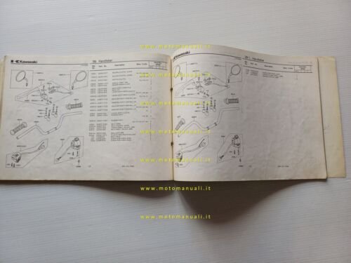 Kawasaki Z 750 L1-L2 1980 catalogo ricambi originale spare parts …