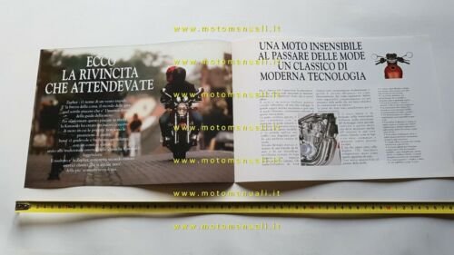 Kawasaki Zephyr 750 1991 depliant ITALIANO originale moto brochure