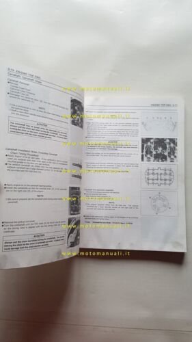 Kawasaki ZEPHYR 750 1991 manuale officina INGLESE originale WORKSHOP MANUAL