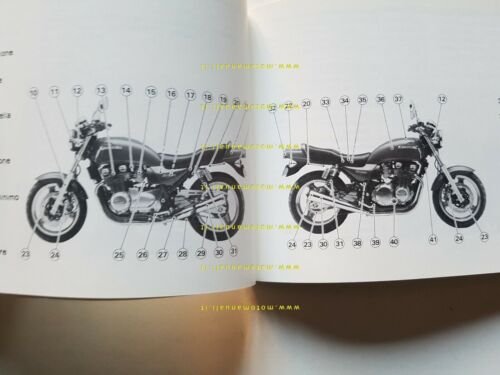 Kawasaki Zephyr 750 1991 manuale uso manutenzione libretto ITALIANO originale
