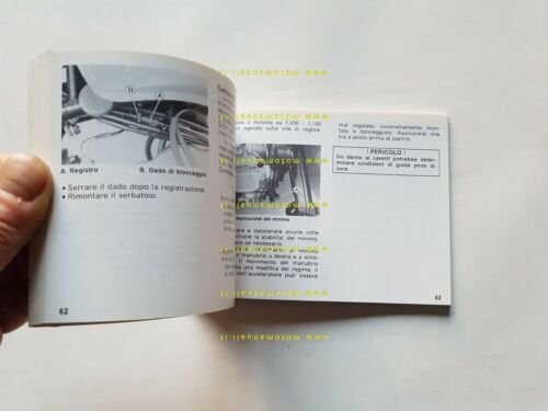 Kawasaki Zephyr 750 1991 manuale uso manutenzione libretto ITALIANO originale
