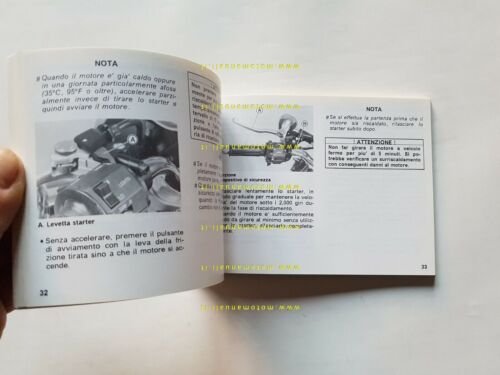 Kawasaki Zephyr 750 1991 manuale uso manutenzione libretto ITALIANO originale