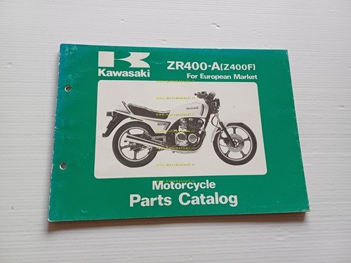 Kawasaki ZR 400 A1 (Z 400 F) 1982 catalogo ricambi …