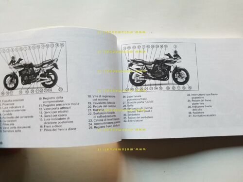 Kawasaki ZRX 1200 S 2001 manuale uso manutenzione originale italiano