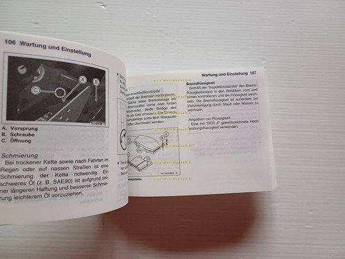 KAWASAKI ZX-6R 2004-05 manuale uso manutenzione ITALIANO originale