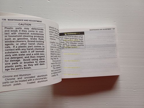 KAWASAKI ZX-6R 2004-05 manuale uso manutenzione ITALIANO originale