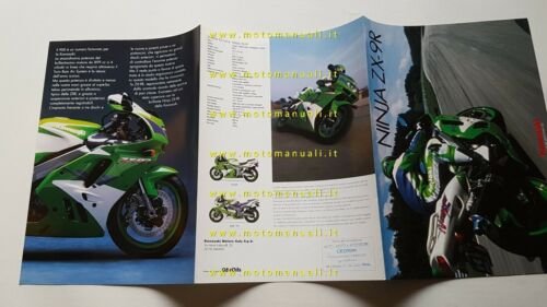 Kawasaki ZX-9 R 1996 depliant ITALIANO originale moto brochure